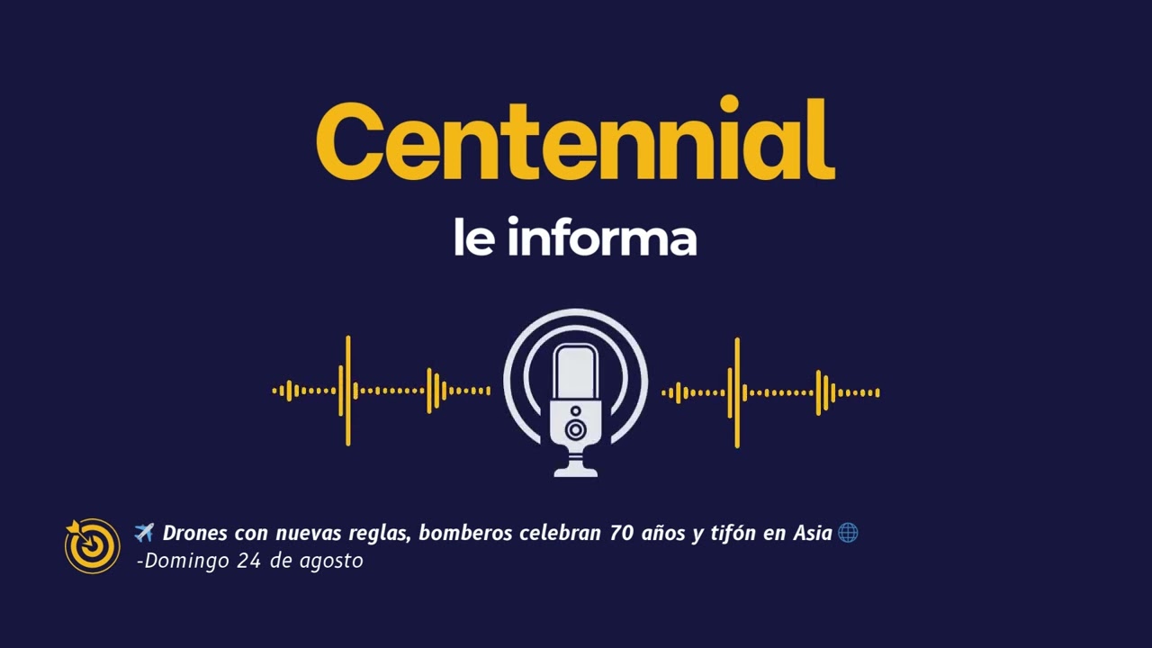 🚁 Drones con reglas, Bomberos Municipales de fiesta y tifón en Asia 🌪️