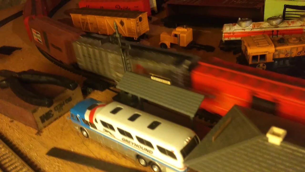 Train lind railroad, running trains on DC. Ep. 1.5 model trains - YouTube
