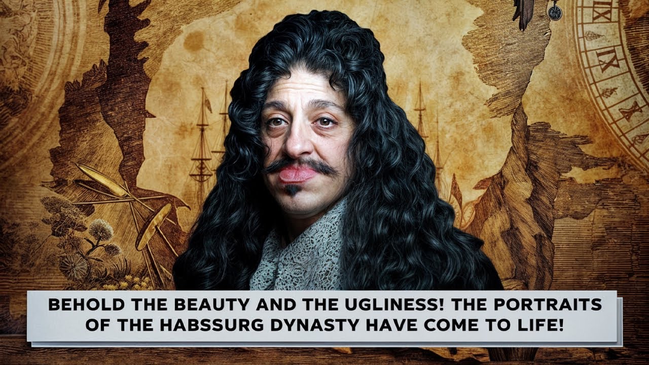 Behold the beauty and the ugliness! The portraits of the Habsburg