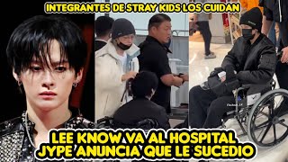 Download Lagu Stray Kids' Lee Know goes to hospital + JYPE announces what happened + band members are taking ca... MP3