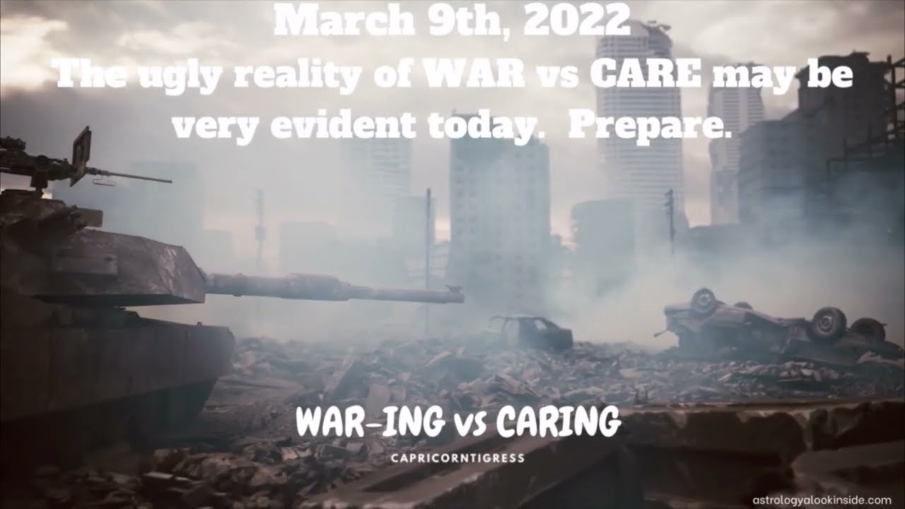 March 9th 2022 - WAR-ING vs CARING