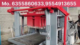 Dhanbad Jharkhand Automatic Fly Ash Bricks Making Machine Pressure with vibration system High speed