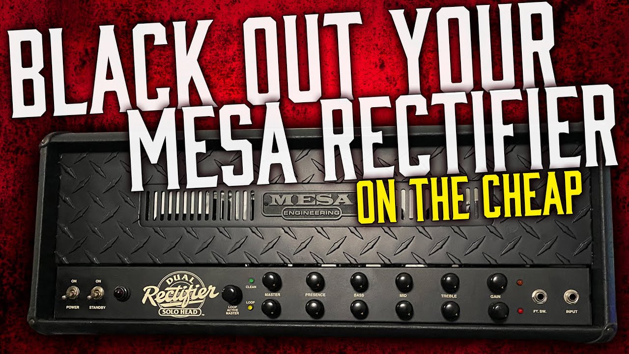 mesa boogie dual rectifier blackout