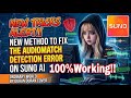 NEW TRICKS ON HOW TO FIX THE AUDIOMATCH DETECTION ERROR ON SUNO NEW UPDATE | MICROEIGHT 