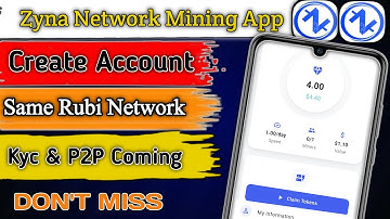 How to Create Zyna Network Account | Zyna Network ka Account Kaisy Banay | Zyna Network Mining App