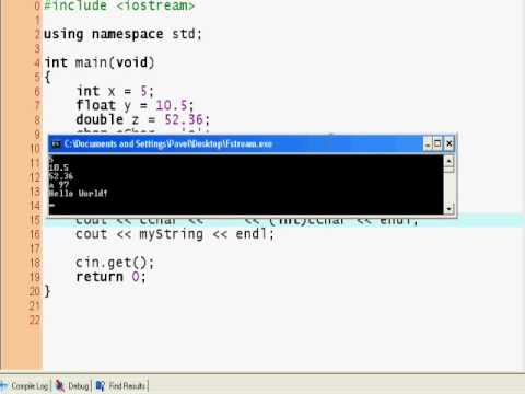 C++ Tutorial #2, Data Types (2)