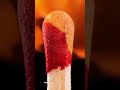 Matchstick Fire ASMR 🔥 Mega Zoom Satisfying Sounds 🔍🤯 #Shorts #ASMR #Matchstick #FireASMR