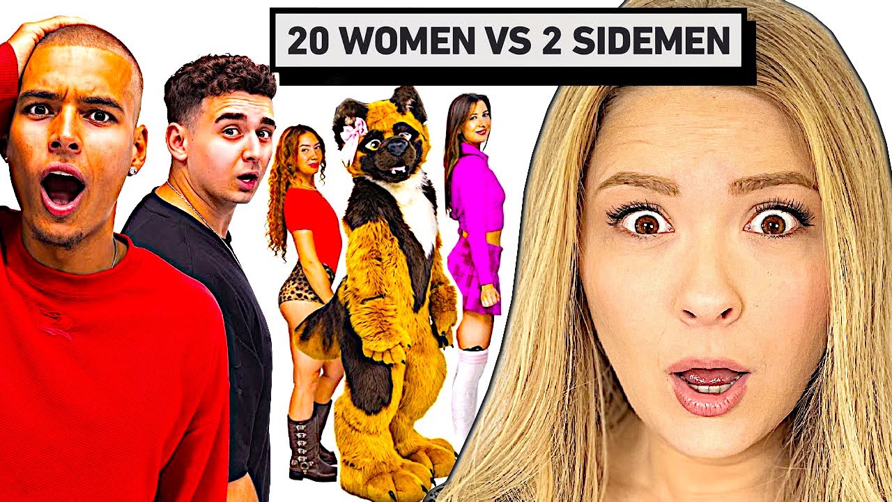 20 WOMEN vs 2 SIDEMEN: MARLON & LACY EDITION Reaction