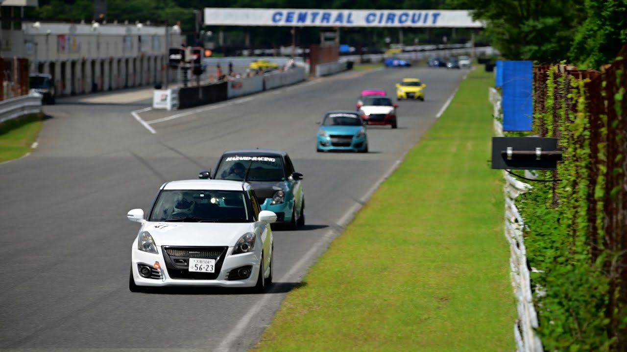 2025 スイフトカップ 第2戦セントラルサーキット　決勝　1600cc 195アンダークラス　優勝　ZC32S