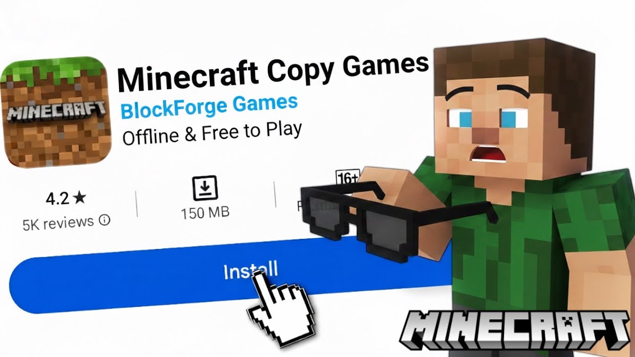 I Found 5 Secret Games Better Than Minecraft ||Minecraft Copy Games||