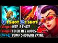 I MADE THIS VIEGO RAGE WITH PUMP SHOTGUN VAYNE (ONE SHOT EVERYTHING)