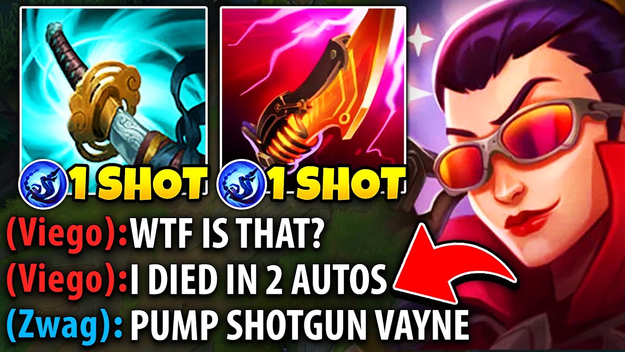 I MADE THIS VIEGO RAGE WITH PUMP SHOTGUN VAYNE (ONE SHOT EVERYTHING)