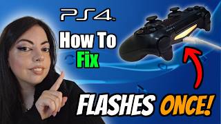 PS4 Controller Orange Led Blinking Once (FIXED) | Joystick PS4 lampeggia di arancione una volta