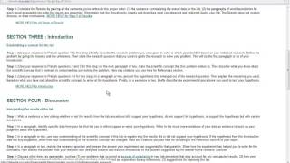 How to write your Yeast Catalase Lab Report