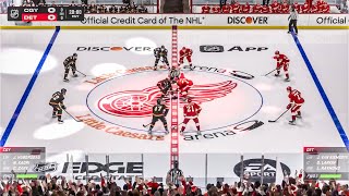 Detroit Red Wings vs Calgary Flames NHL 26 Gameplay