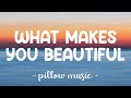 What Makes You Beautiful - One  Direction (Lyrics) 🎵