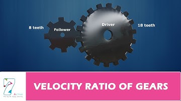 VELOCITY RATIO OF GEARS