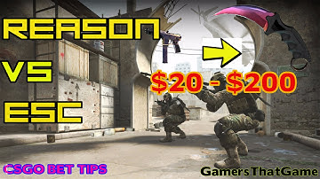REASON VS ESC: Betting Guides #1 GamersThatGame
