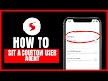 How to set a custom user agent on Soul app