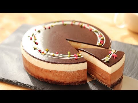 no-bake-chocolate-mousse-cake＊eggless-recipe｜hidamari-cooking