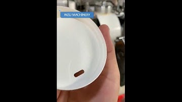 Single layer paper cup lid making machine, paper lid cover forming machine