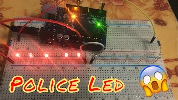 Đèn nháy cảnh sát - Arduino | Police led | Thủy H2O