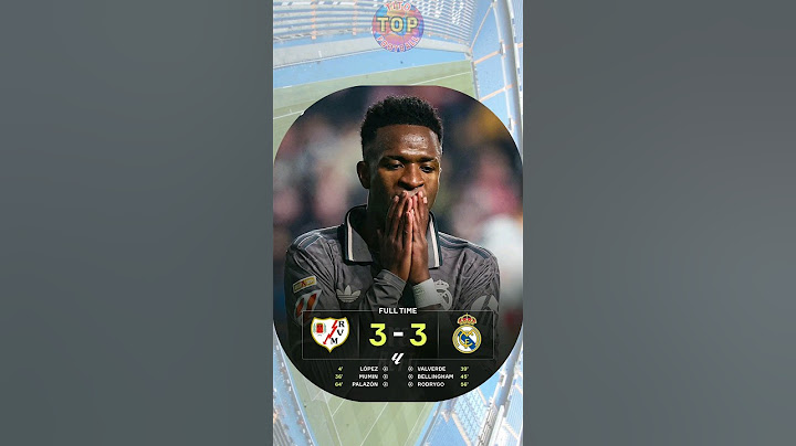 RAYO VALLECANO 3 - 3 REAL MADRID | LALIGA #realmadrid #laliga #highlights