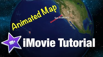 iMovie Animated Map Tutorial - How To Do an Animated Globe Video