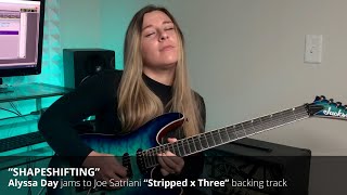 Alyssa Day jams to Joe Satriani's "Shapeshifting"