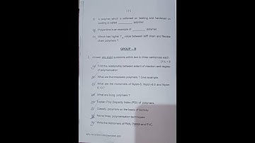 Chemistry Questions, DSE-1, 5th Semester, An Autonomous College Questions