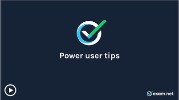 Power User Tips // Exam.net teacher training video series