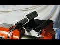 Homemade tools vice mounted Press Brake metal bender