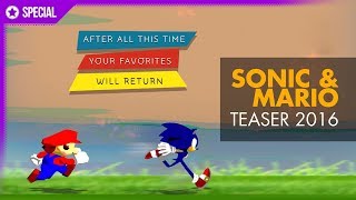 Sonic and Mario teaser 2016