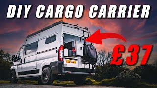 Cheap £37 DIY Spare Wheel OR Cargo Carrier  Peugeot Boxer, Fiat Ducato, Citroen Relay!