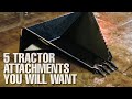 5 Useful Tractor Attachments and their Uses