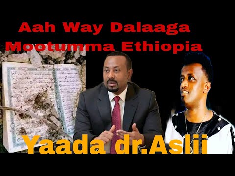 Aah Way Dalagaa Mootumma Ethiopia Yaada Dr Aslii Waa E Diigamu Masgiida Ilaalchisee