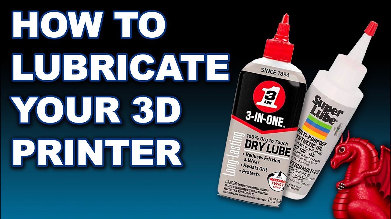 How to Lubricate Your 3d Printer (The Simple Way) 