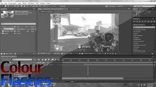 Editing Tutorial | Colour Flashes | AE | By dzieRzZ