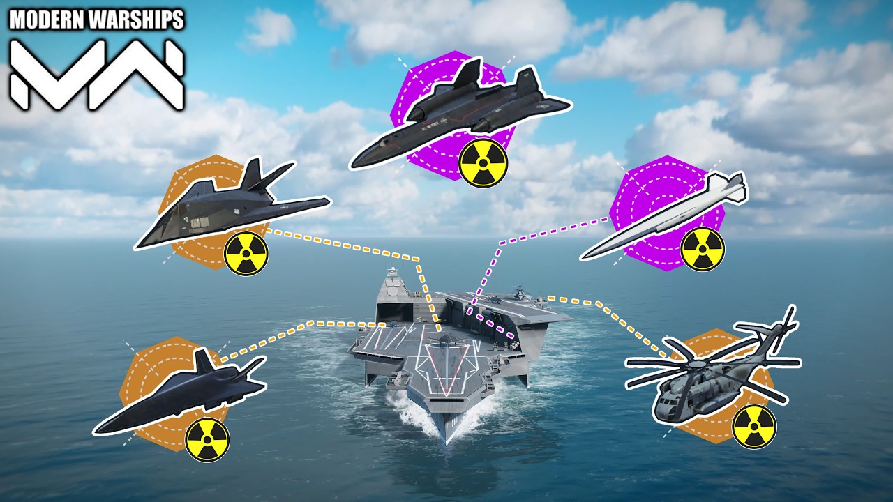 [ Project Nuke ☢️☢️ ] - All out Nuke Sea Battle  / Modern Warship _ gameplay