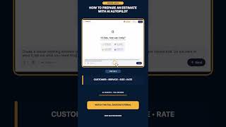 Information How to Prepare an Estimate With QuoteIQ AI Autopilot Update
