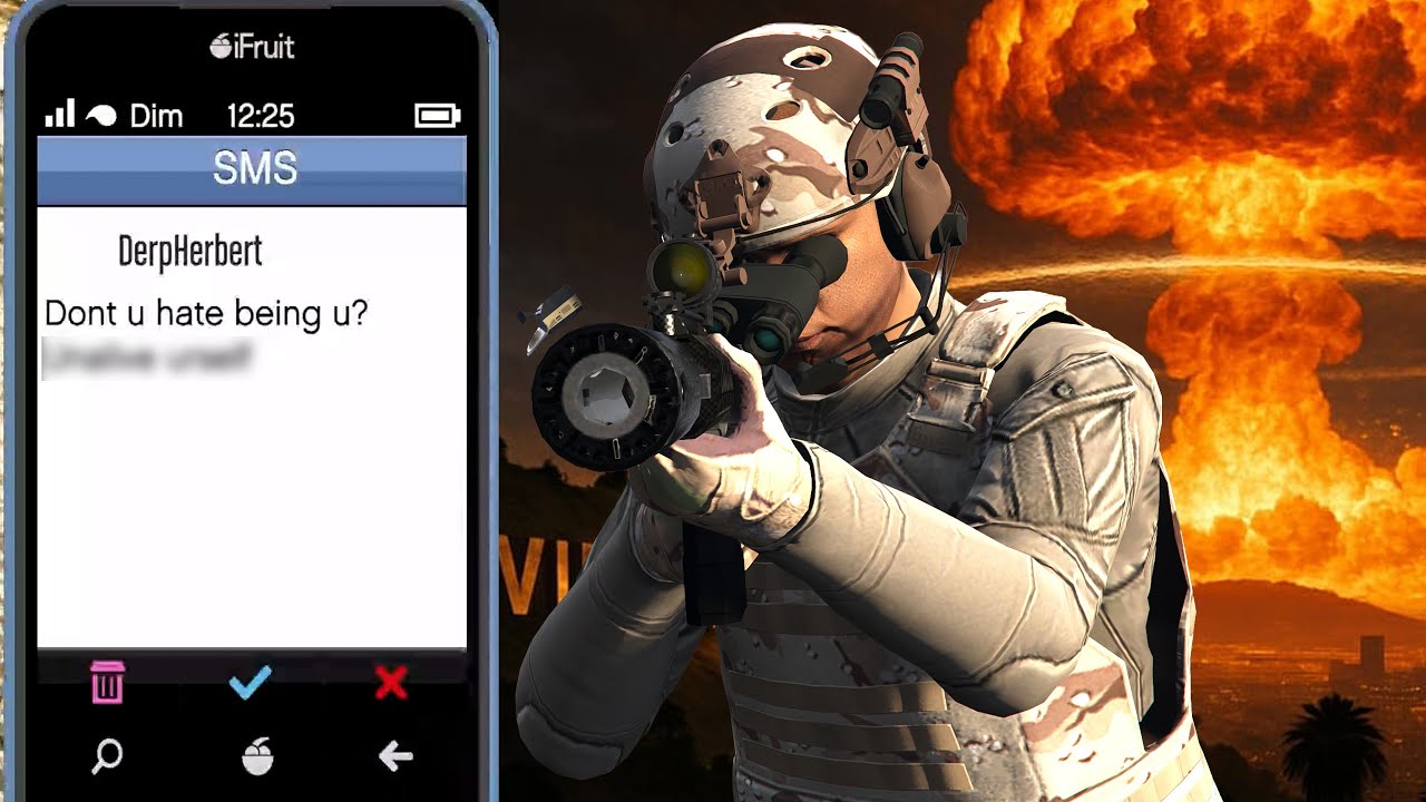 IL VEUT QUE JE ME SUI**** IRL PARCEQUE J'AI DÉTRUIT SON FARM !