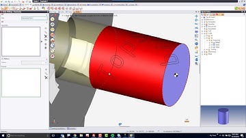 TopSolid 7 - 4 axis radial engraving
