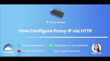 HTTP Proxy/ IP Proxy Gateway How To Configure Proxy IP Via HTTP / SIM IP Router Configure HTTP Proxy