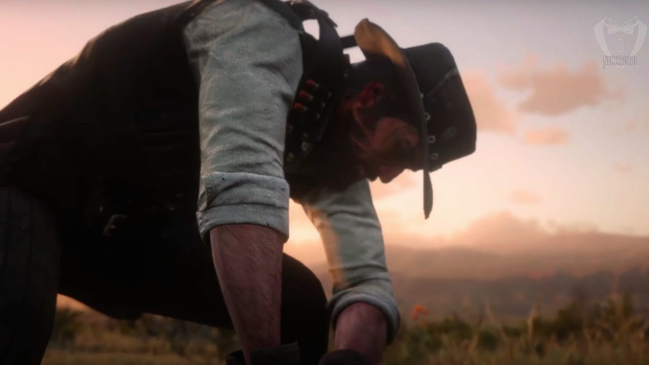 Red Dead Redemption 2 - Random Encounter- Wolves Ambush #2 (PS4) - YouTube