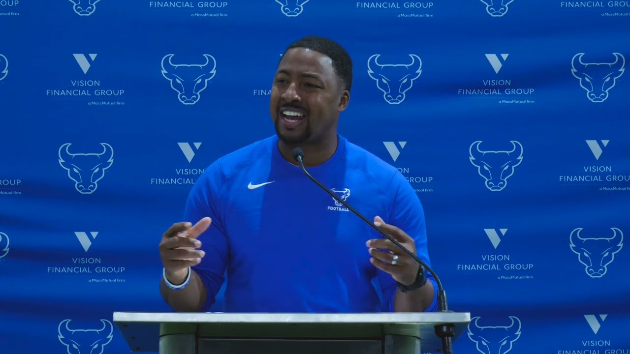 UB FOOTBALL : Tuesday Press Conference vs Toledo