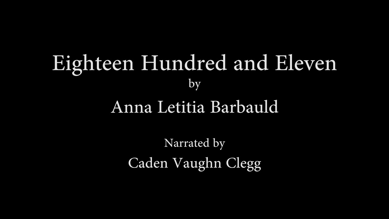 Eighteen Hundred and Eleven Narrated by an American Male