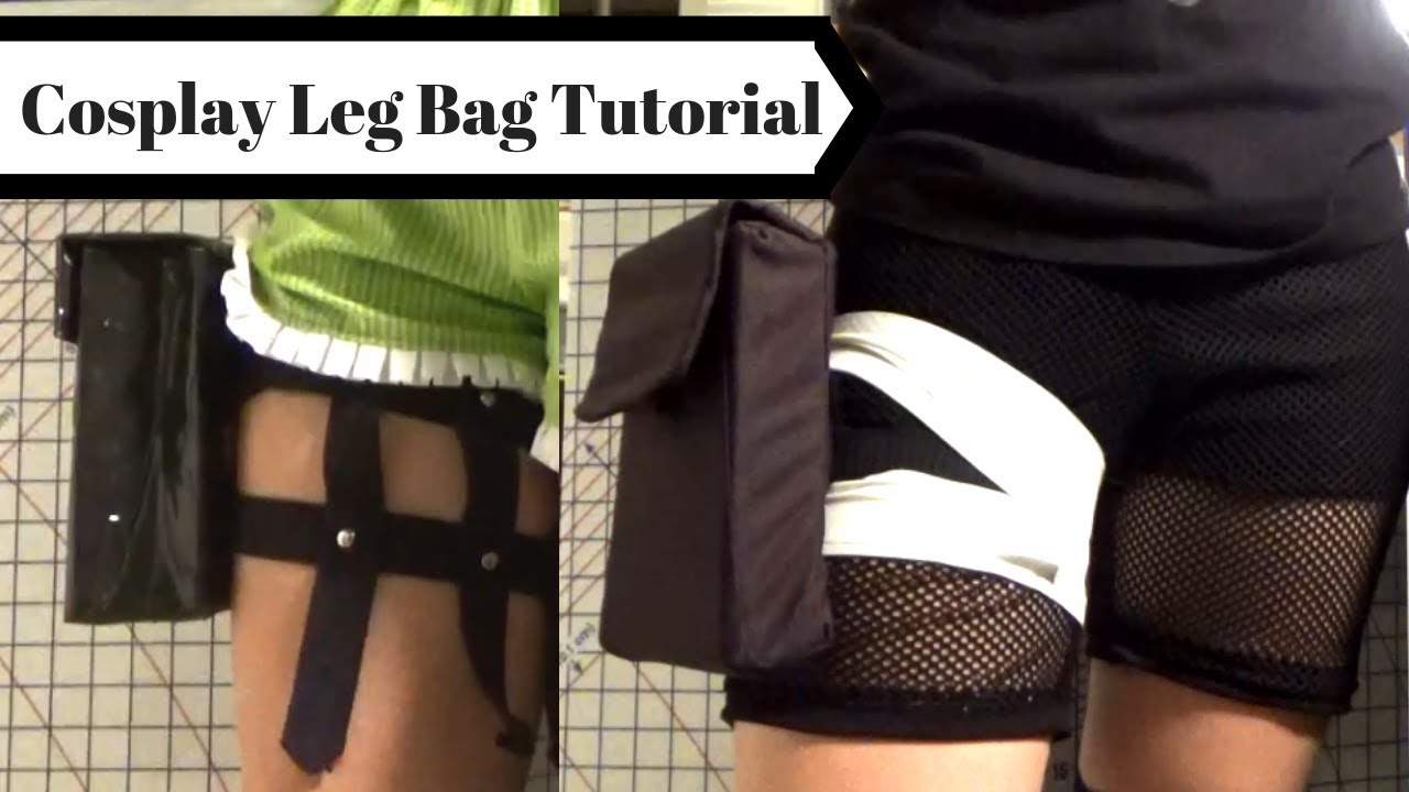 Cosplay Leg Bag Tutorial - Naruto/Final Fantasy X