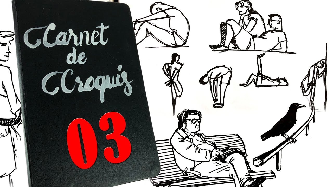 Page De Garde Carnet De Croquis Mes Carnets de Croquis #03 - YouTube