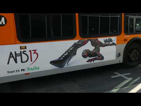 AHS 13 American Horror Story 13 Bus Sunset Blvd Los Angeles California September 21, 2026