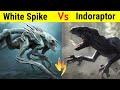 Indoraptor Vs Queen White Spike | क्या Hybrid Dinosaur को मार पायेगा Alien शिकारी